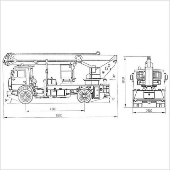 Автовышка АП-28